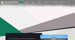Desktop Screenshot of apexpublicschool.com